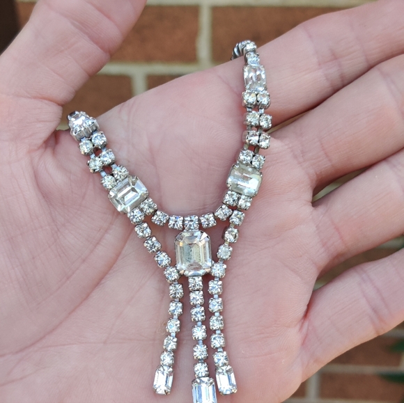 Vintage Albert Weiss rhinestone necklace - Picture 6 of 10